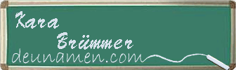 Kara Brümmer Visitenkarte